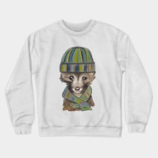 Snow Fox Crewneck Sweatshirt